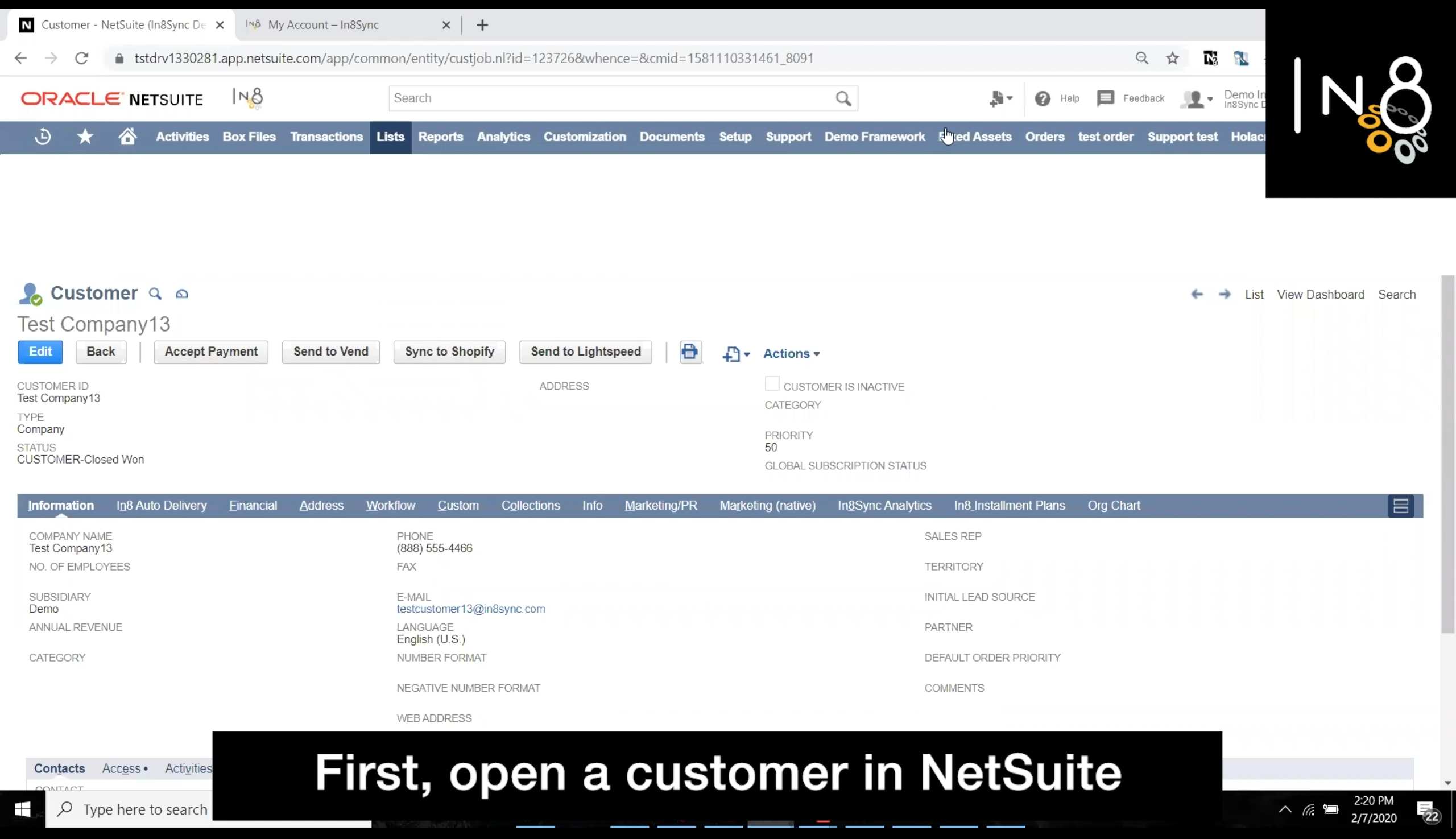 WooCommerce NetSuite Connector
