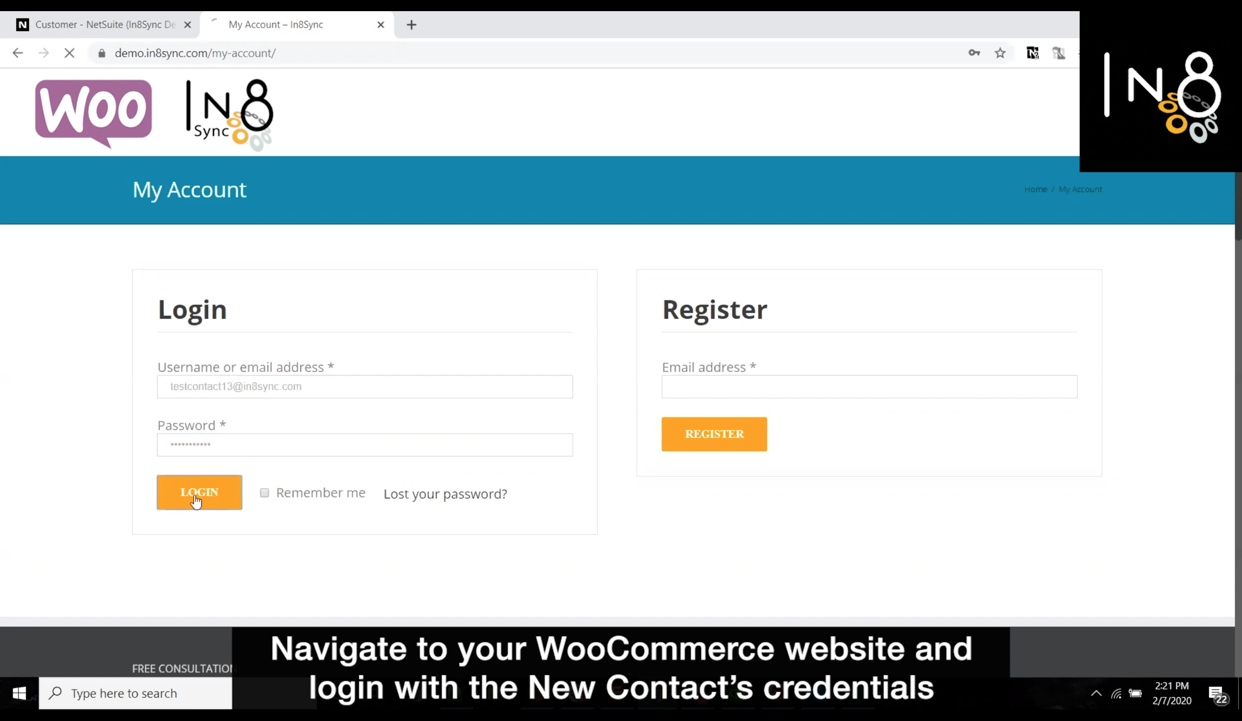 WooCommerce NetSuite